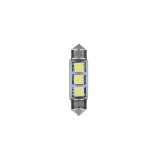 24/28V Hyper-Led 9 3 SMD x 3 chips 10x39 mm SV8,5-8 20 pz Busta Bianco dp. pol. 98226