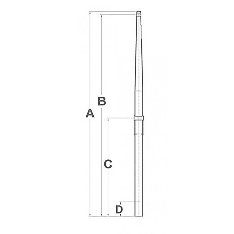A.A.A. Candeliere Inox Diametro mm 25X510 54004 - Image 2