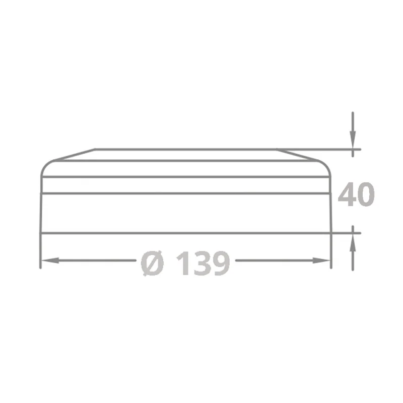 A.A.A. Plafoniera a 16 Led 12 Volt 00546-WH - Image 2
