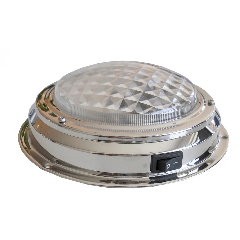 A.A.A. Plafoniera Inox Diametro mm 168 X 46H 12 Volt 00551-WSLD - Image 2