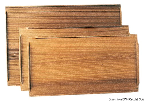 ARC Piano in teak 50x70 cm - Image 2
