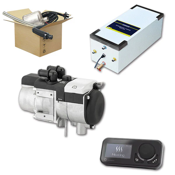 Autoterm Riscaldatore Camper e Van Kit 5D pannello comfort + Boiler 9L