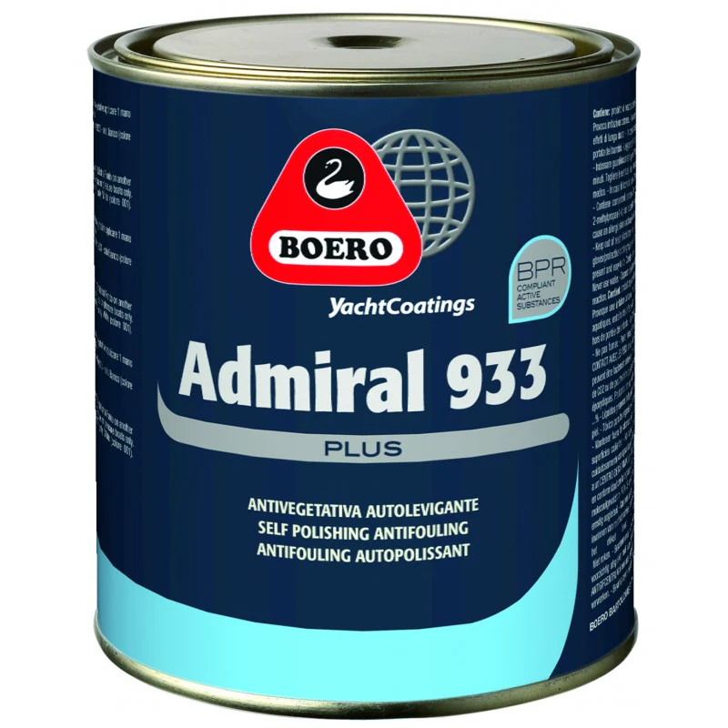 Boero Antivegetativa Admiral 933 Azzurro 0, 75L 70P93311100000750 - Image 13
