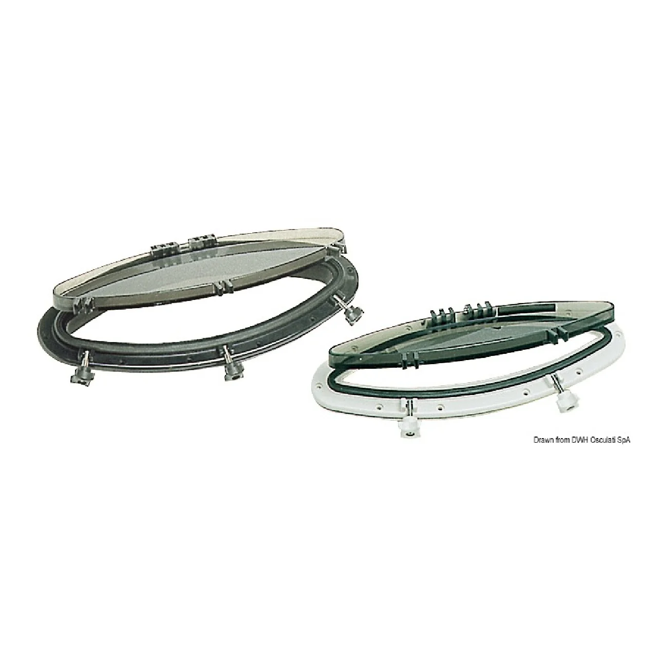 Bomar Oblo ellittico in Nylon 203x470 mm - Image 3