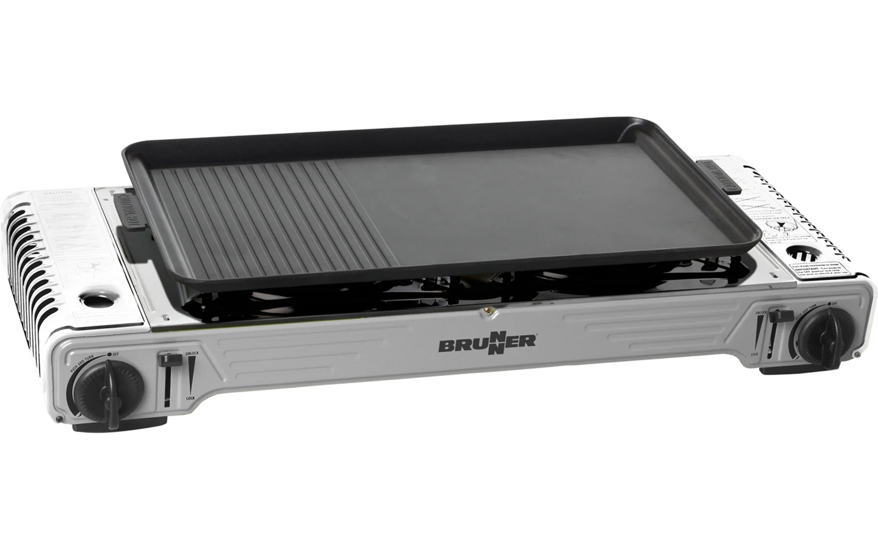 Brunner Devil Double Grill grigio - Image 5