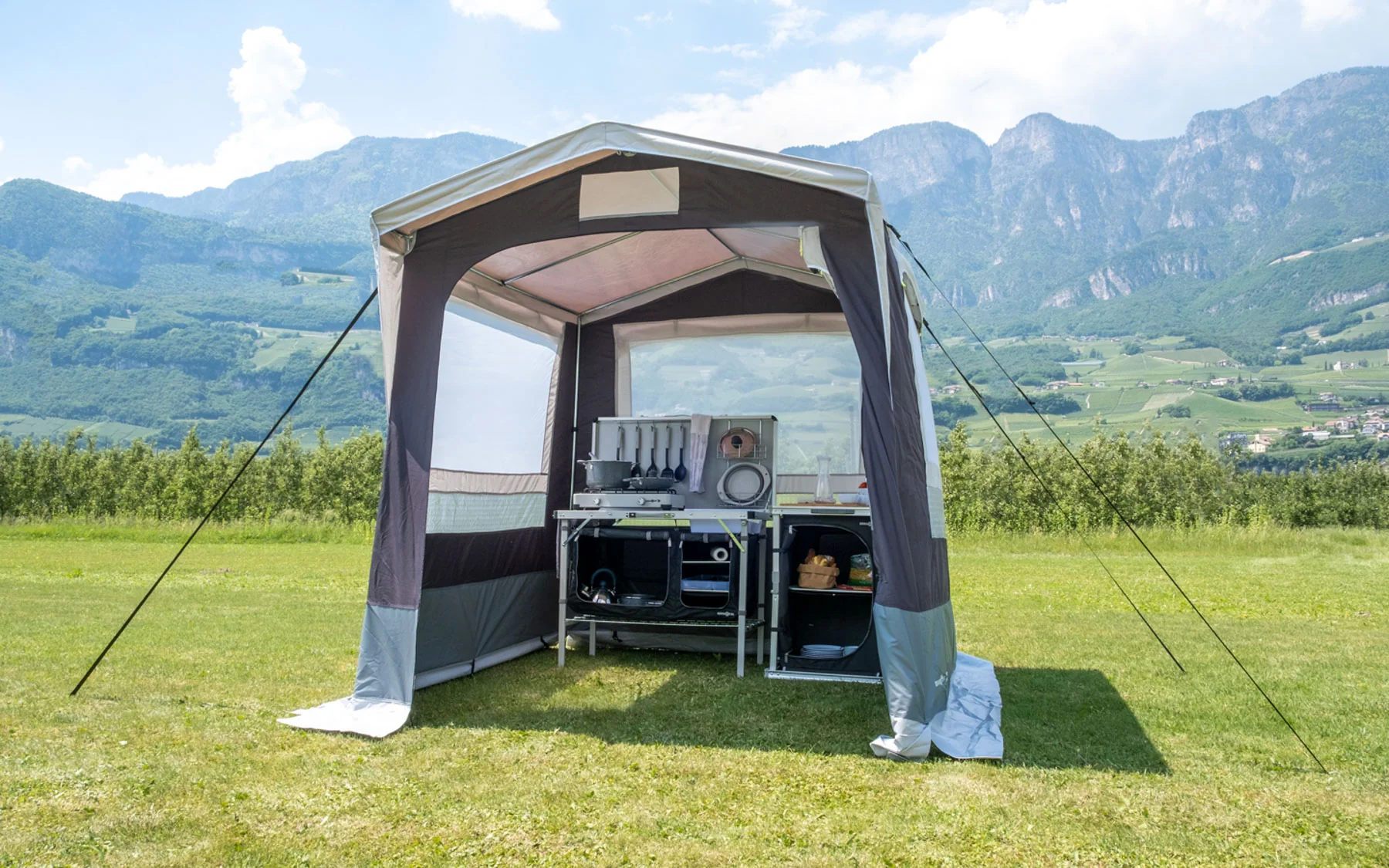 Brunner Tenda cucina Gusto II NG Grigio - Image 2