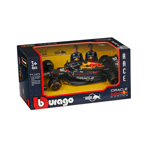 Burago Auto F1, Red Bull Racing RB19 Verstappen, Burago, scala 1:43, scatola vetrina - Image 2