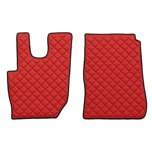 Coppia tappeti in Skeentex Rosso Daf CF (07/13>) automatico, manuale, Euro 6 96208