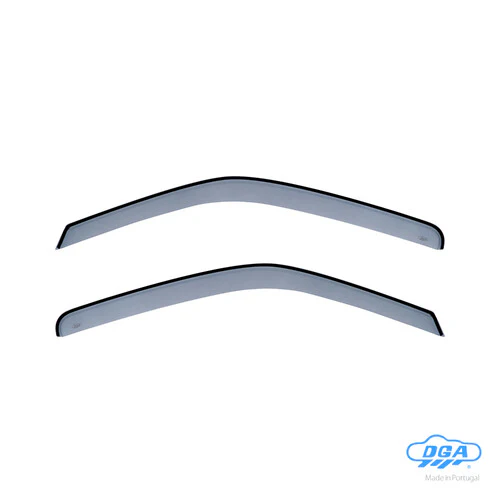DGA Set deflettori aria anteriori adesivi - Renault Clio II 3p (03/98>09/05)