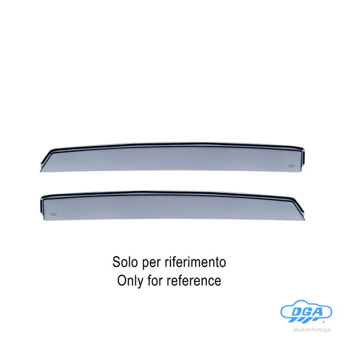 DGA Set deflettori aria posteriori ad incastro - Ford Focus sw (06/18>)