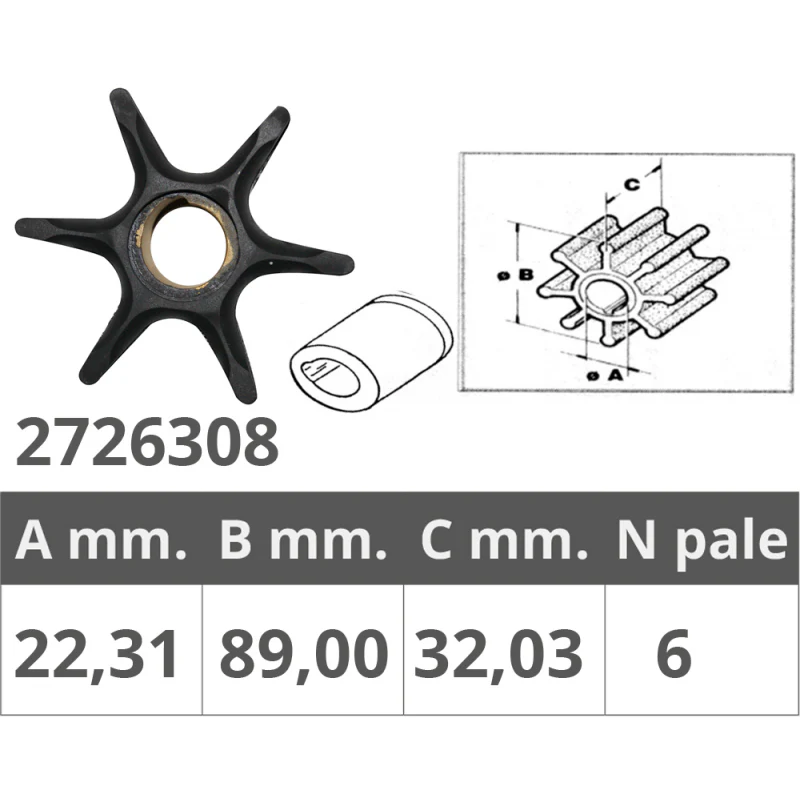 Finnord Girante Johnson/Ev 2T V4-V6 500308.CR - Image 2