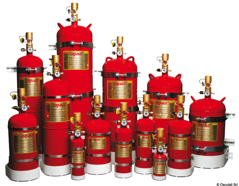 Fireboy Estintore automatico/manuale gas 13,4 kg - Image 2