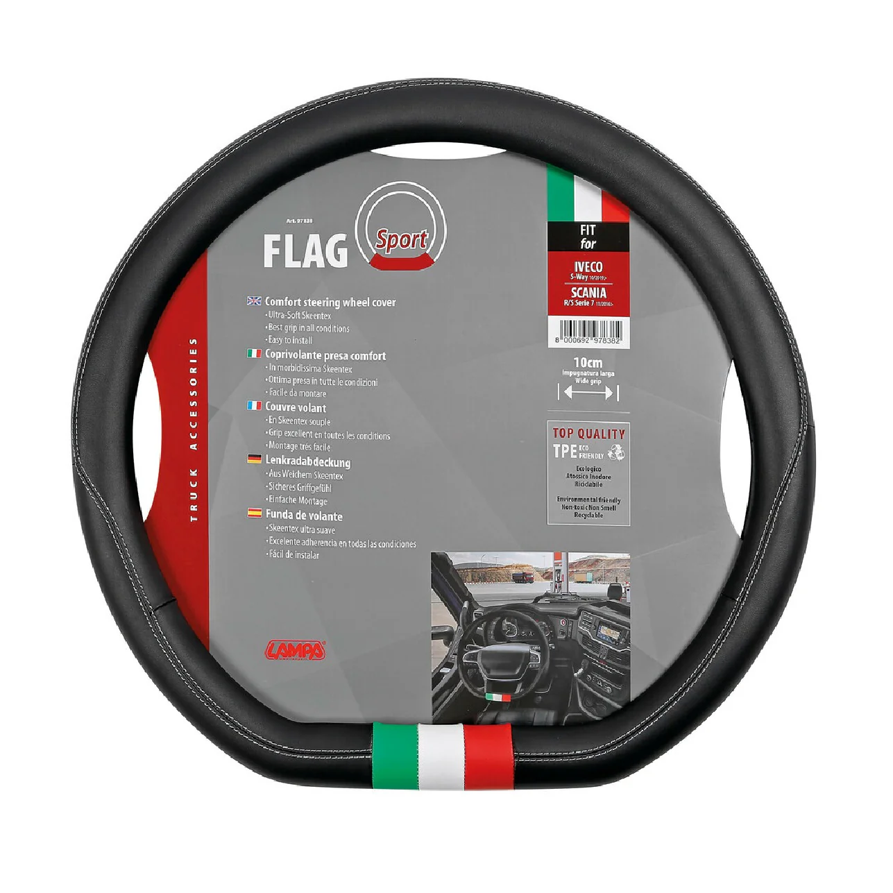 Flag Italia, coprivolante su misura Iveco S-Way 10/2019> 97838 - Image 3