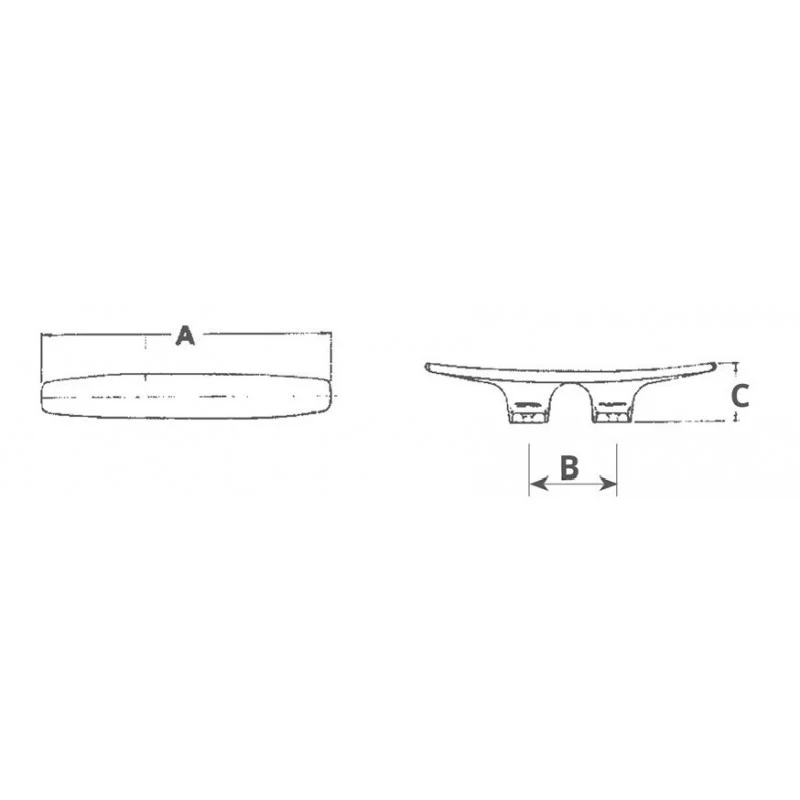 FNI Bitta a Galloccia Inox mm 180 32180 - Image 2