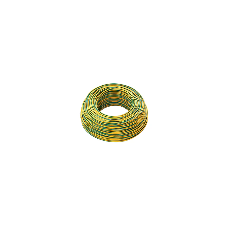 FNI Cavo Elettrico Giallo Verde Diametro mm 1, 5 FS17 GIALLO/VERDE CE 1,5