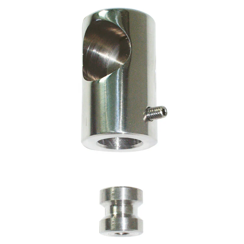 FNI Centrale Inox Diametro mm 25 CENTR. 25 con SUPPORTO