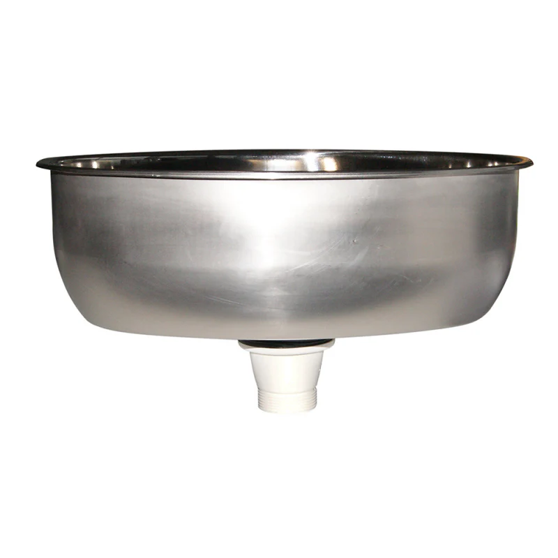 FNI Lavello Inox Ovale mm 385X265X135 1818 - Image 2