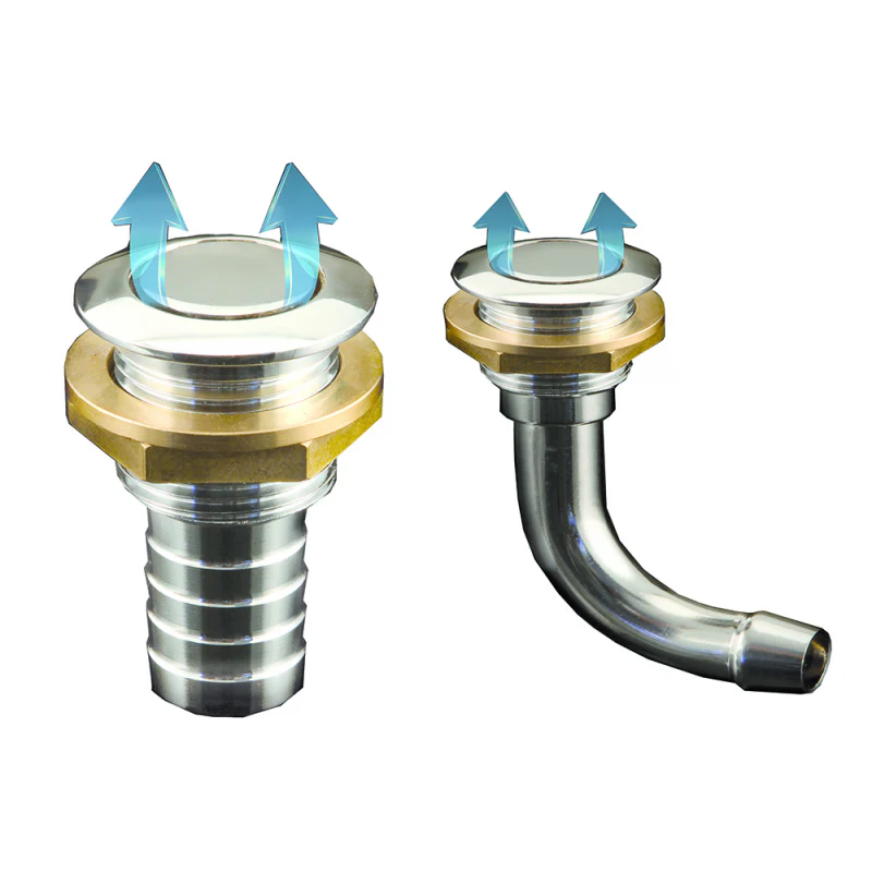 FNI Sfiato Incasso Dritto Retina Antifiamma Diametro mm 16 747A.C