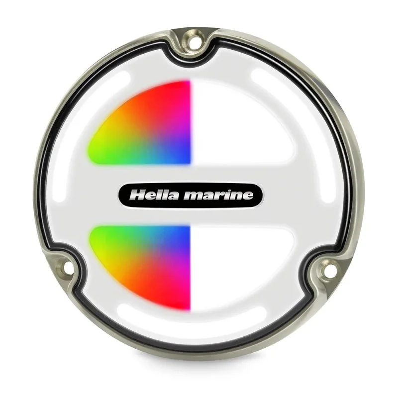 Hella Marine Faro Sub Apelo A3 Led Bronze B/Blu nautica 2LT 016 830-001 - Image 2