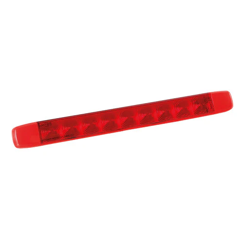 Illumi, luce ingombro a 9 Led, montaggio in superficie, 12/24V Rosso 2 funzioni 41542