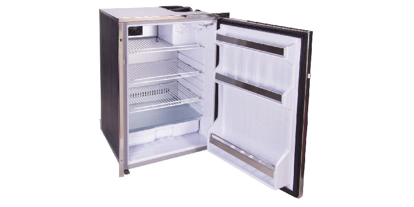 Isotherm Frigorifero CRUISE 130 Drink Inox frontale da 130 litri