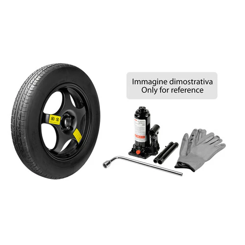 Kit ruotino scorta Jeep Grand Cherokee 01/11>04/13 cerchi da 18 pollici no SRT8 76097