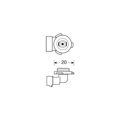 Lampa 12V Lampada alogena - HB3 9005 - 60W - P20d - 1 pz - Scatola 58276 - Image 3