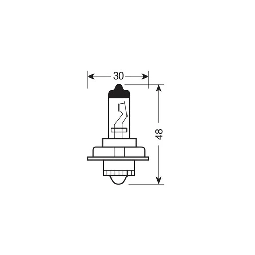 Lampa 12V Lampada alogena - S3 - 15W - P26s - 1 pz - D/Blister 91504 - Image 2