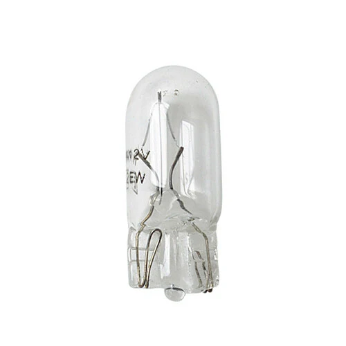 Lampa 12V Lampada con zoccolo vetro - W5W - 5W - W2,1x9,5d - 10 pz - Scatola 58108