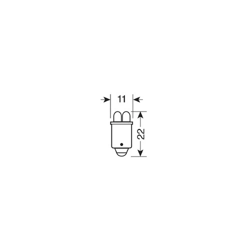 Lampa 24V Led Series - 4 Led - (T4W) - BA9s - 2 pz - D/Blister - Blu 98332 - Image 3