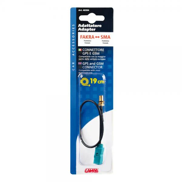 Lampa Adattatore antenna Fakra femmina>SMA femmina - 19 cm 40304 - Image 2