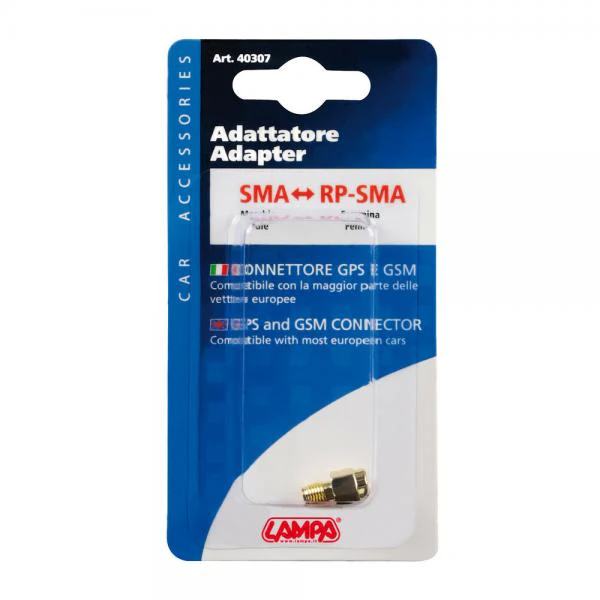 Lampa Adattatore antenna SMA maschio>RP-Sma femmina 40307 - Image 2