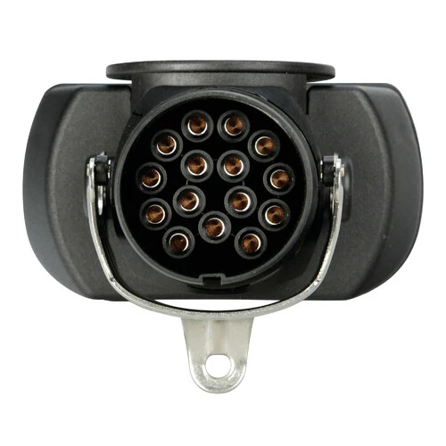 Lampa Adattatore compatto da spina 15 poli a 2 prese 7 poli, 24V 97149 - Image 2
