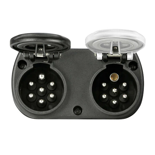 Lampa Adattatore compatto da spina 15 poli a 2 prese 7 poli, 24V 97149 - Image 3
