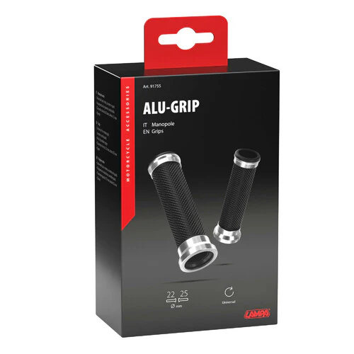 Lampa Alu-Grip, manopole universali - Argento 91755 - Image 2