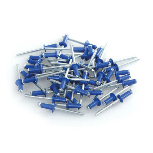 Lampa Aluminium Rivets, set 50 rivetti Graf per portatarga - Blu 59582