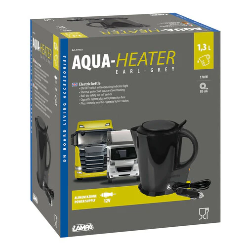 Lampa Aqua-Heater Earl Grey, bollitore per acqua - 12V - 170W - 20A 97133 - Image 3