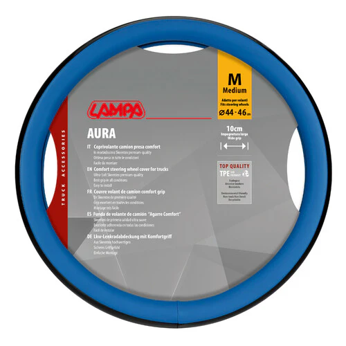 Lampa Aura, coprivolante in Skeentex - M - 44/46 cm - Blu 97077 - Image 3