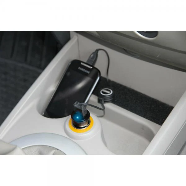 Lampa Caricabatteria 1 porta Usb - 1000 mA - 12/24V 9019 39019 - Image 3