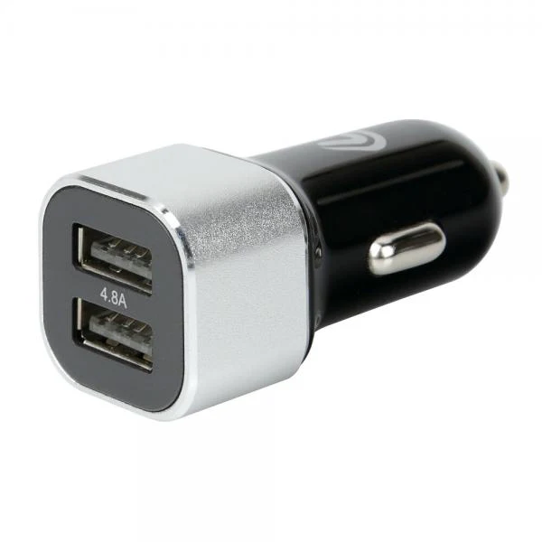 Lampa Caricabatteria 2 porte Usb - Fast Charge - 4800 mA - 12/24V 38871