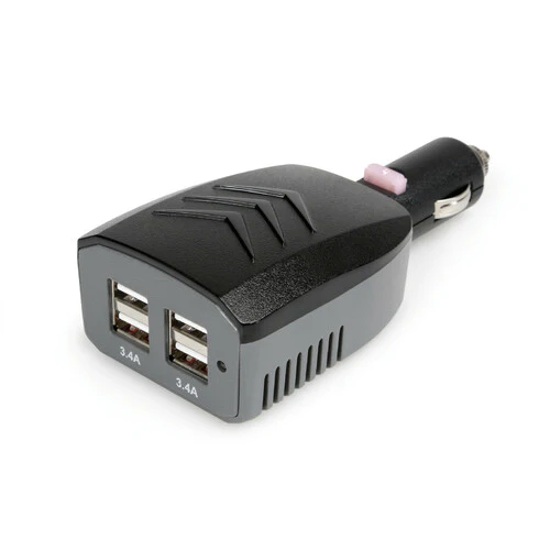 Lampa Caricabatteria 4 porte Usb - 6800 mA - 12/24V 38972