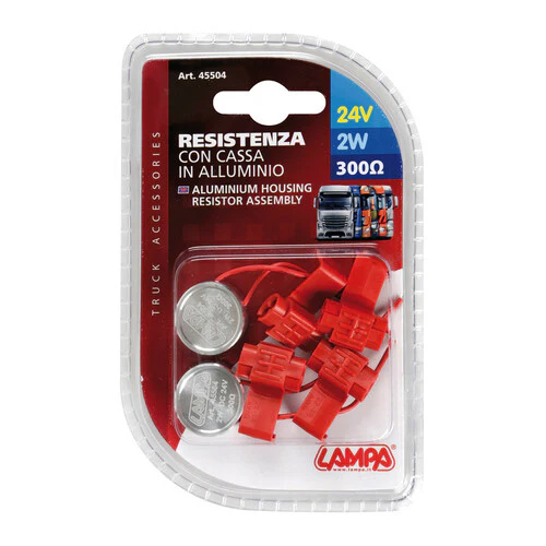 Lampa Cheat-Box kit per lampadine a led, 24V - 300 OHM - 2 W 45504 - Image 2