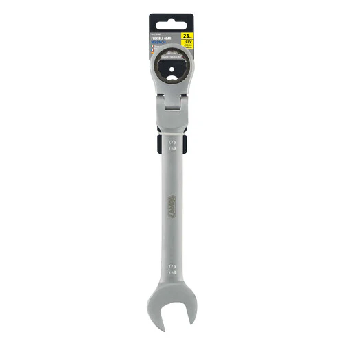 Lampa Chiave combinata con cricchetto snodato - 23 mm 59565 - Image 2
