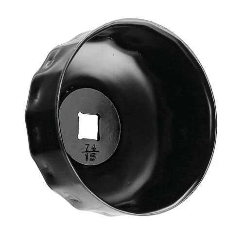 Lampa Chiave svita filtro a tazza per filtro olio per filtro 74 mm con 15 lati 91745 - Image 2