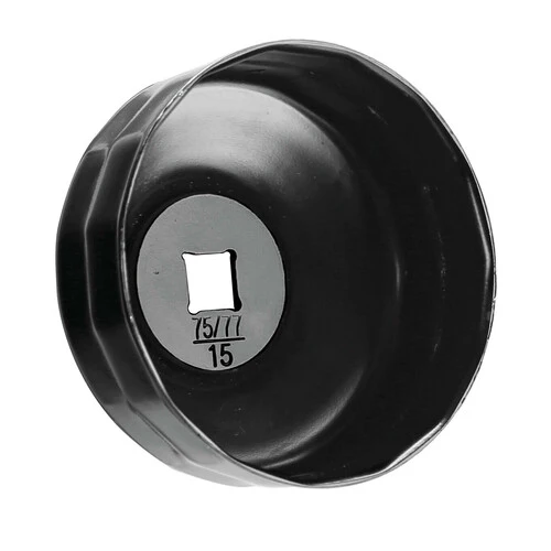 Lampa Chiave svita filtro a tazza per filtro olio per filtro 75-77 mm con 15 lati 91747 - Image 2