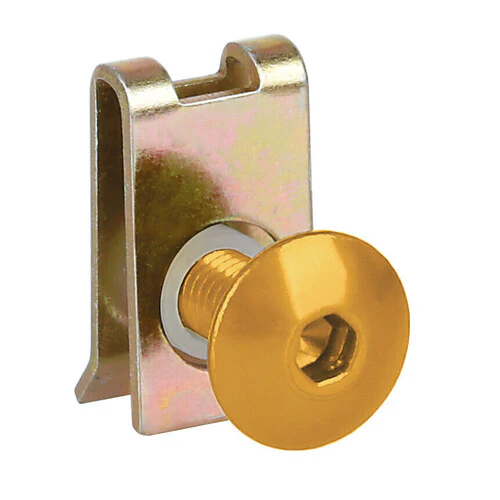 Lampa Clip Fit-Kits, kit clip di fissaggio per carene (5 MA) - 10 pz - Oro 91657 - Image 2