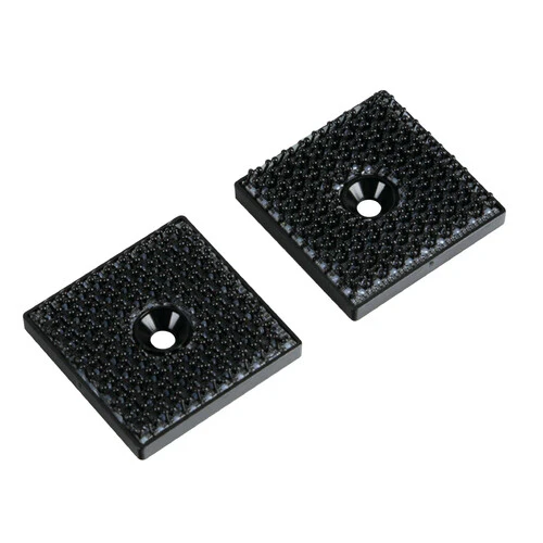 Lampa Clips Duotec auto-accoppianti, foro centrale, set 2 pz - 30x30 mm 74653