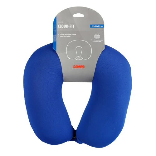 Lampa Cloud-Fit, cuscino per collo da viaggio - Blu Navy 54162 - Image 2