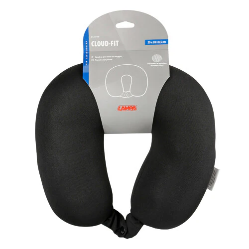 Lampa Cloud-Fit, cuscino per collo da viaggio - Nero 54160 - Image 2