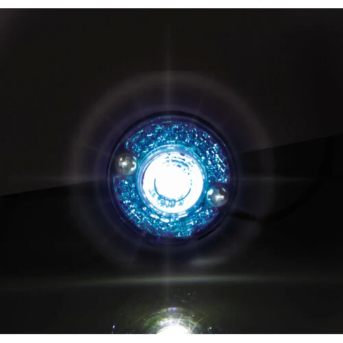 Lampa Coppia luci ingombro a 1 Led, 24V - Blu 98929 - Image 2